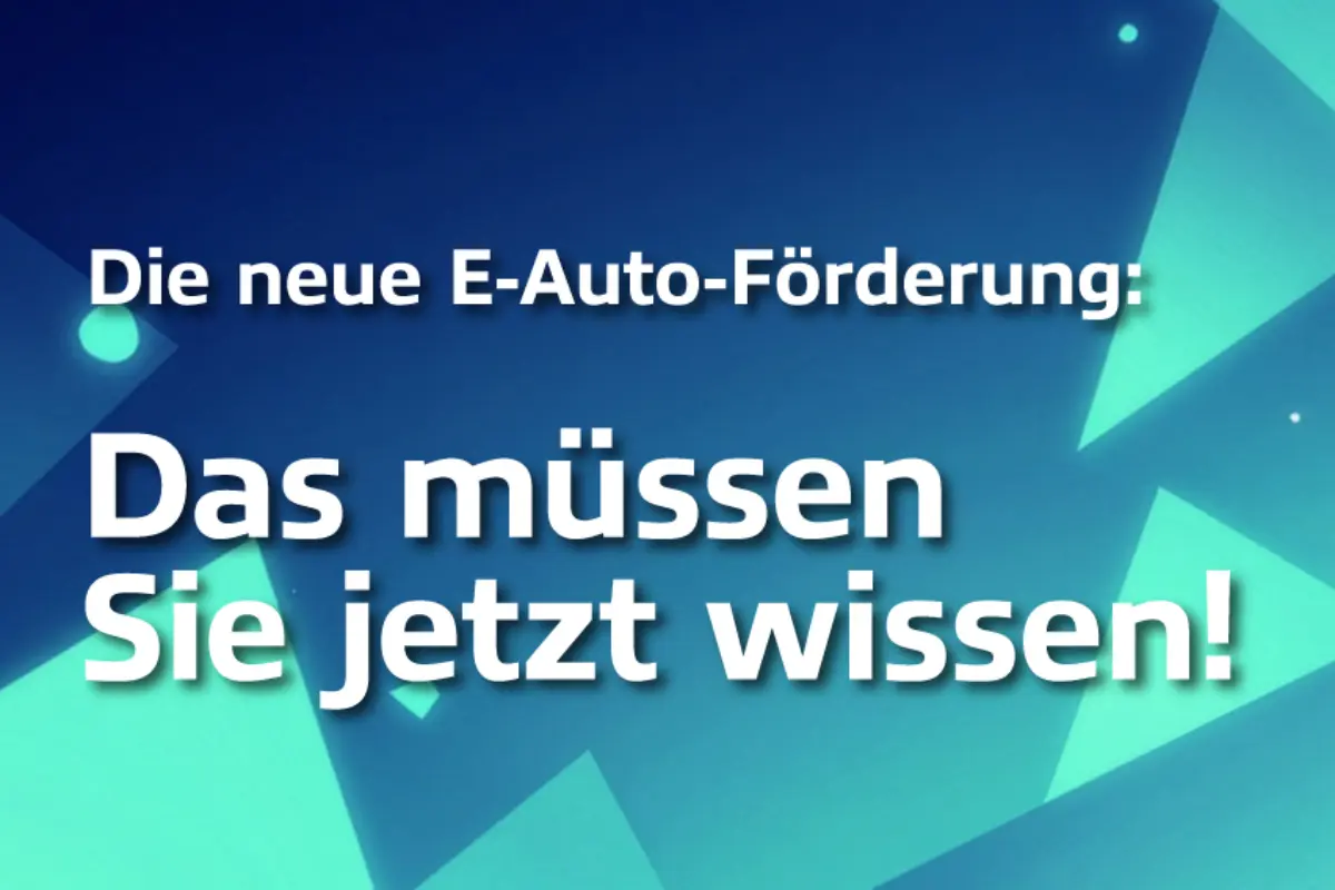Die neue E-Auto-Förderung 2026: