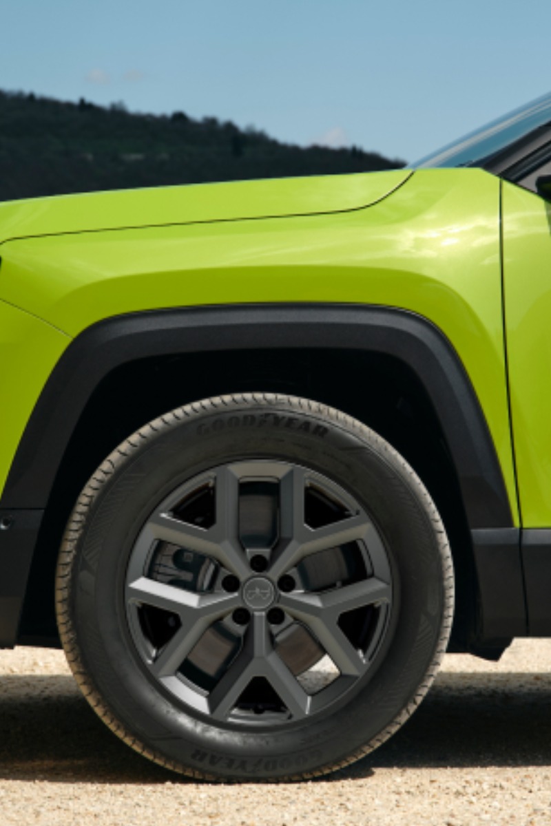 Felgen des Jeep Compass