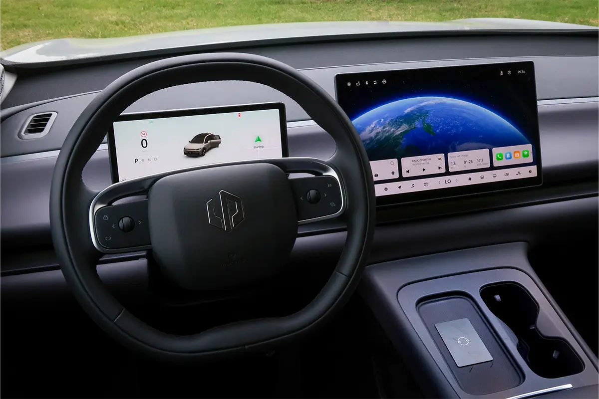 zu sehen: Leapmotor T03 Cockpit